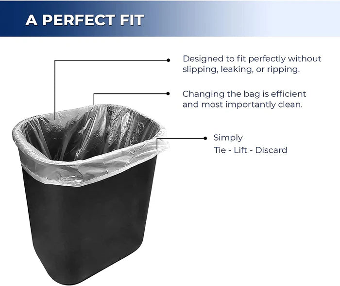 Garbage Bags - Strong - Clear - 42x48