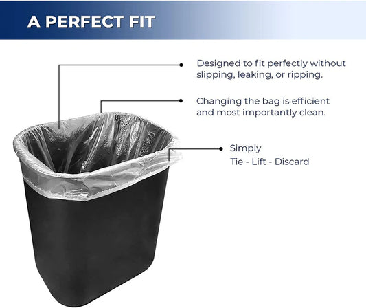 Garbage Bags - Strong - Clear - 42x48