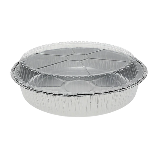 Round Plastic Lid - 7" Aluminum Container