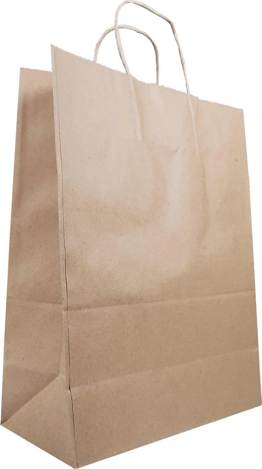 10x5x13 Kraft Paper Bag - Twisted Handle