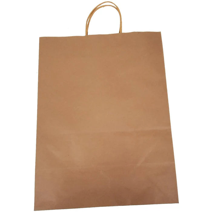 14x10x14 Kraft Paper Bag - Twisted Handle