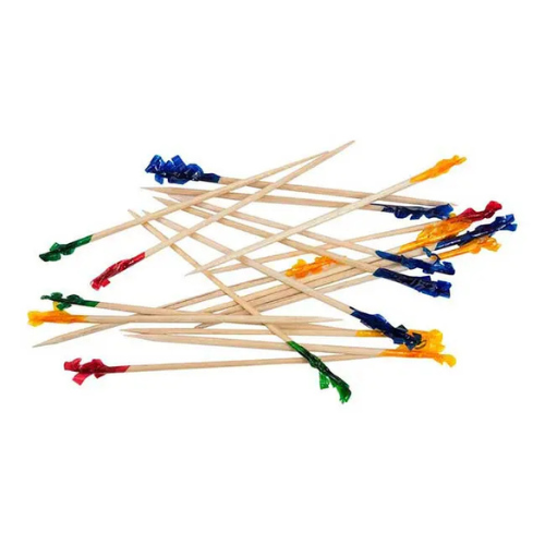 4” Frilled Toothpicks (80–170 Count)