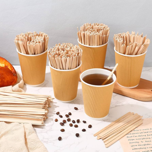 5.5” Wooden Stir Sticks