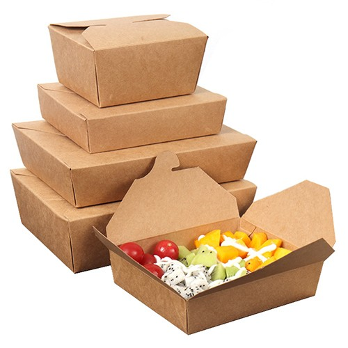 Kraft Paper Fold Box #8