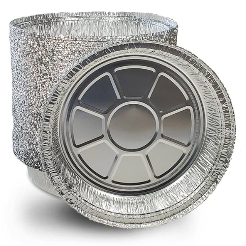 Aluminum Takeout Container 7” Round Heavy