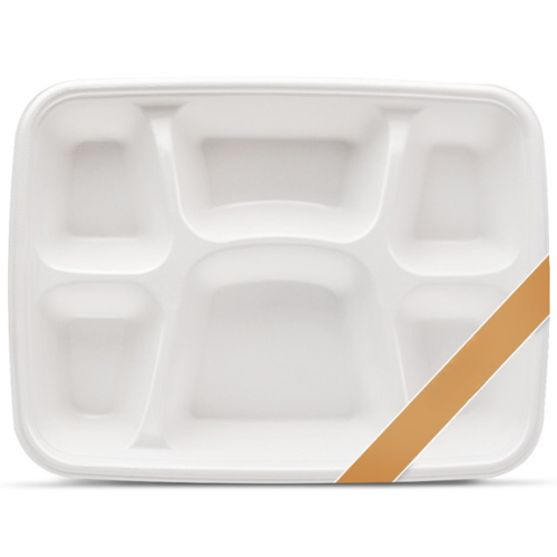 MFPP Food Thali 6 Compartment with Lid