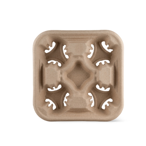 4-Cup Carrying Tray