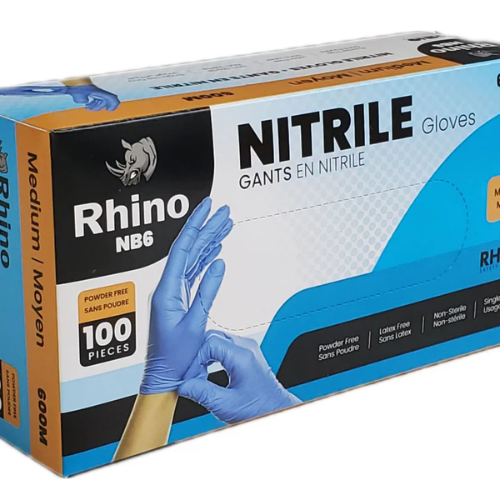 Nitrile Blue Large Gloves